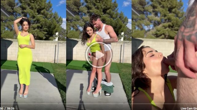 Jameliz Outdoor Fuck And Takes Cum In Mouth Video