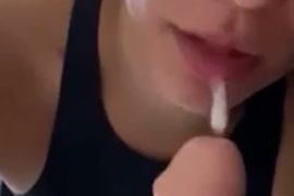 Lavaxgrll onlyfans leaks sucking dildo very lewd