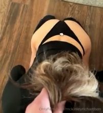Mckinley Richardson onlyfans leak fucking machine with bf