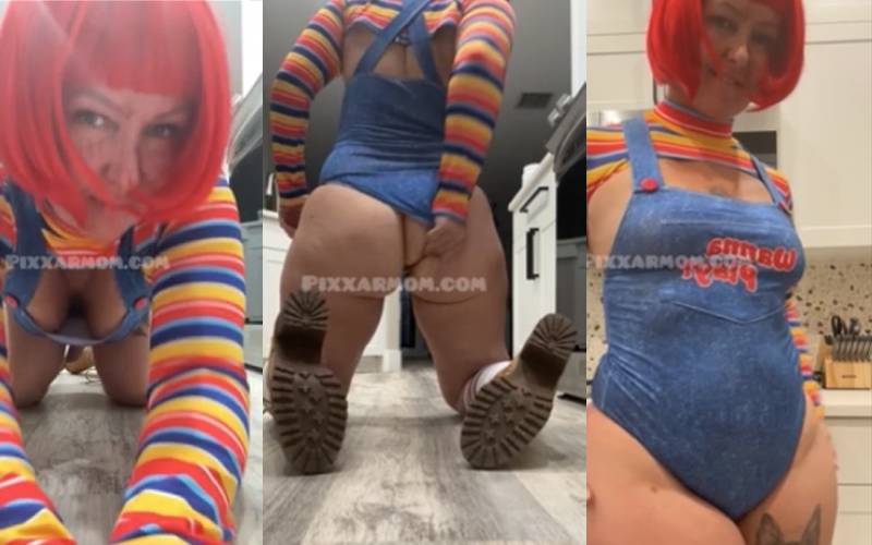 Pixxarmom Camshow Massage Pussy In Kitchen