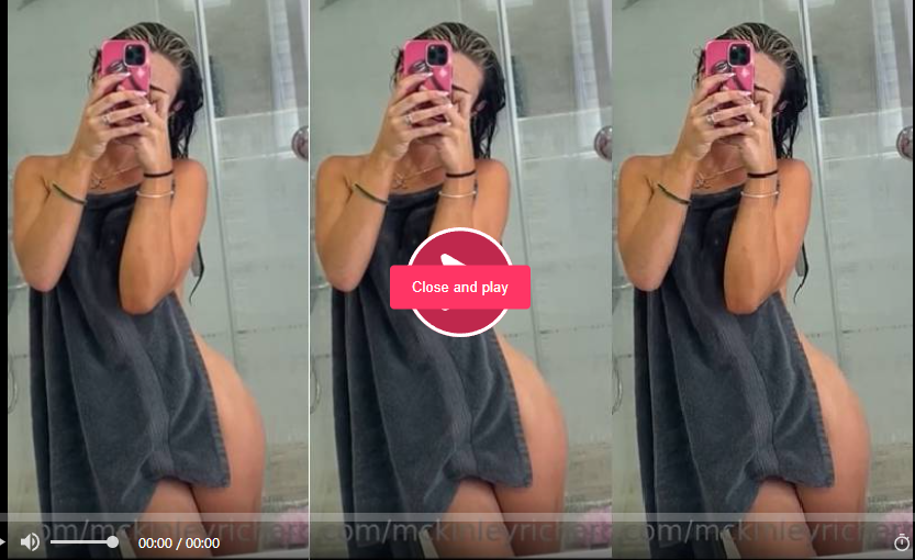 Mckinley Richardson Riding In Bathub New Sex Tape Leaks