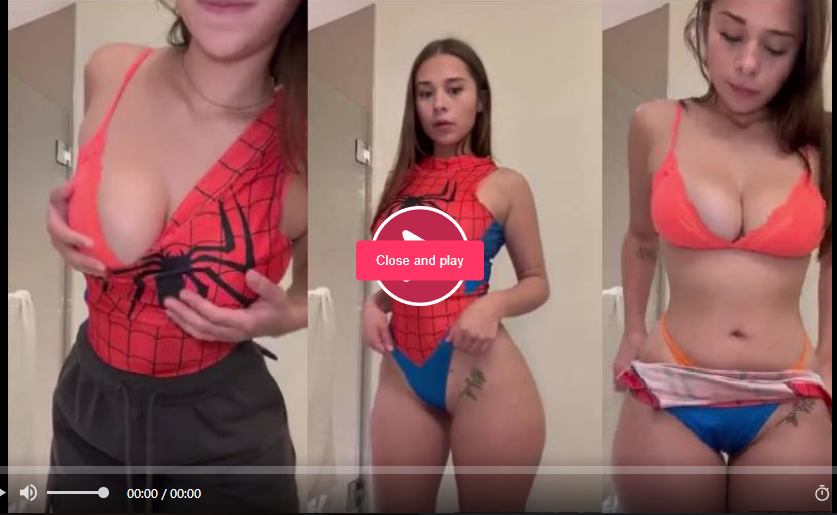Sophie Rain Spider Man Onlyfans Leaks Teasing Big Boobs & Ass