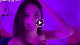 Kailey Mae Video Leaks – Tease in Night Dress Fansly Live Stream