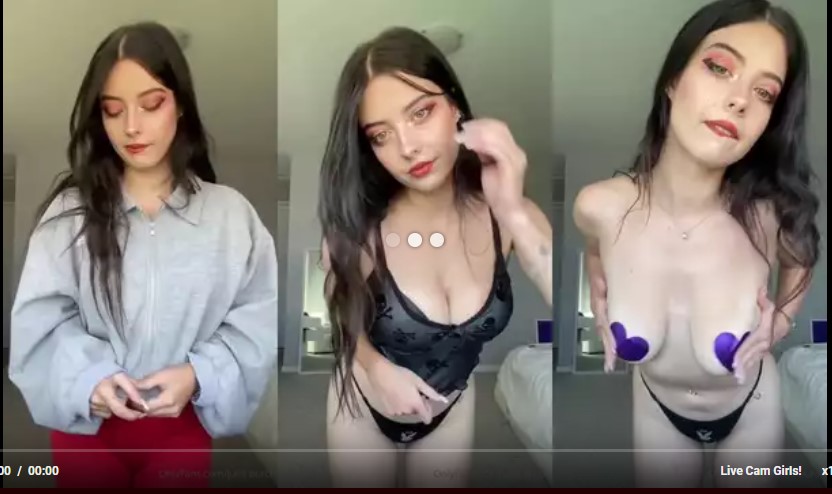 Julia Burch With nothing on Striptease Onlyfans Leaks Video