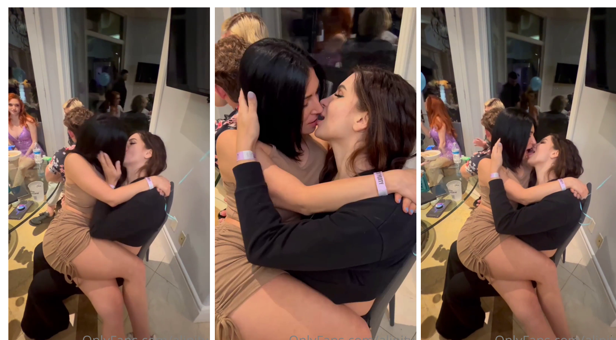 Alinity Fandy Lesbian French Kiss PPV Onlyfans Video Leaked