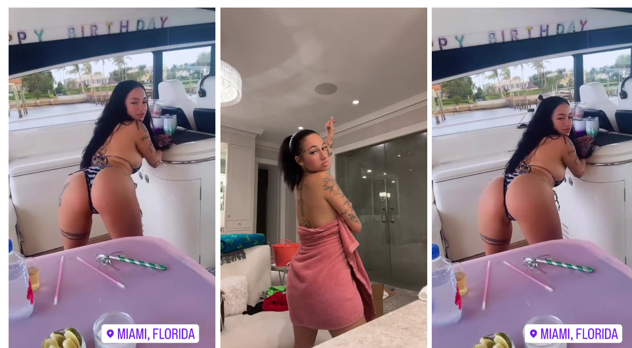 Bhad Bhabie Topless Ass Twerking Onlyfans Video Leaked