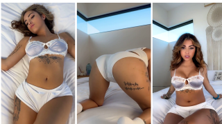 Malu Trevejo Sexy Lingerie Striptease Onlyfans Video Leaked