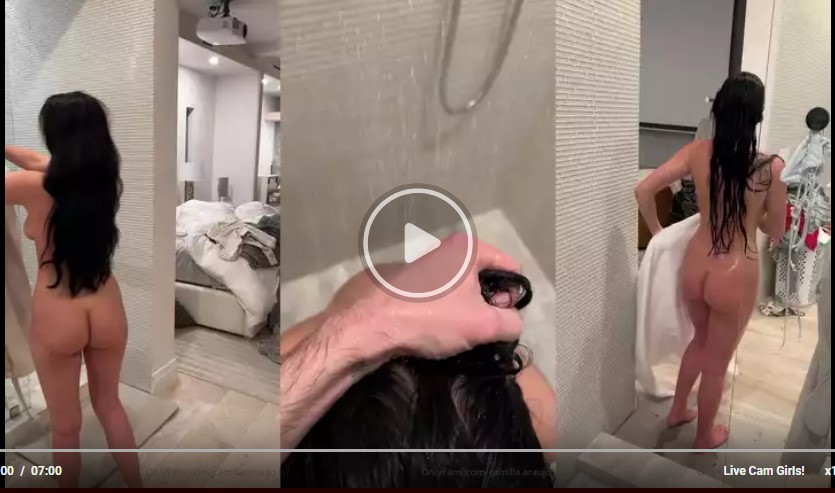 Camilla Araujo Sucking Dick and Fucked After Shower Onlyfans Video