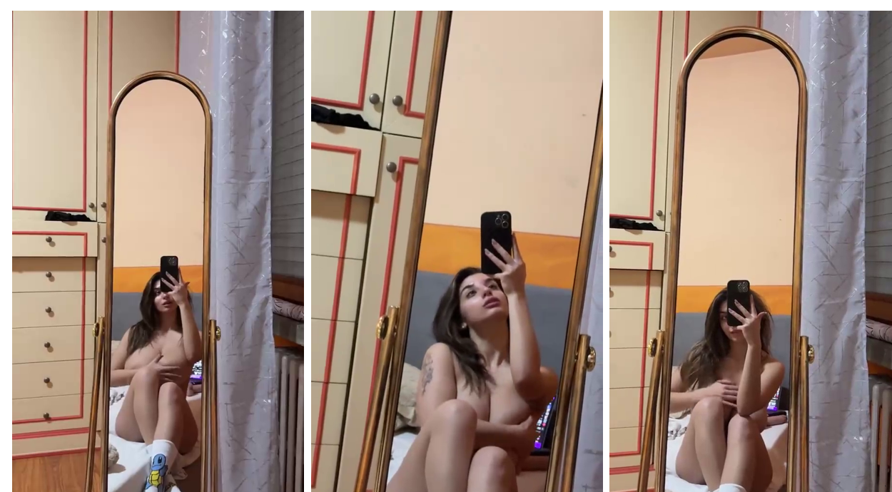 Bufalika @Ika D’Auria Nude Boobs on Mirror – OnlyFans Leaks