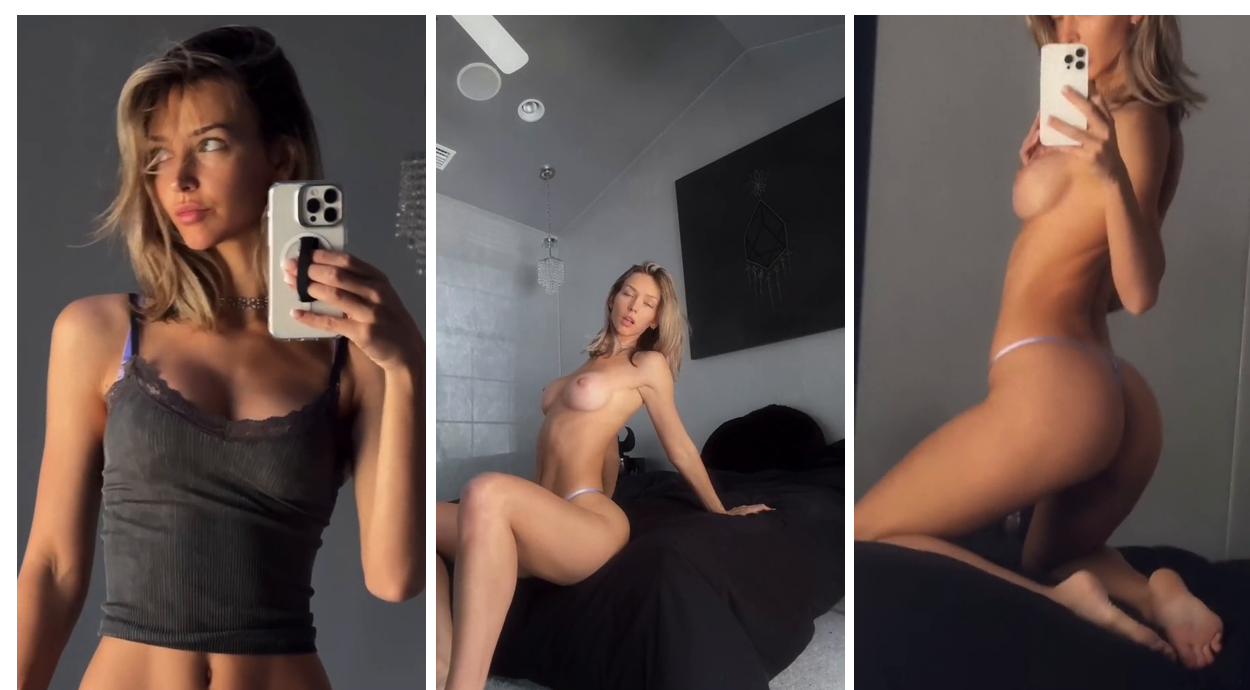 Rachel Cook Fully Nude Striptease Video