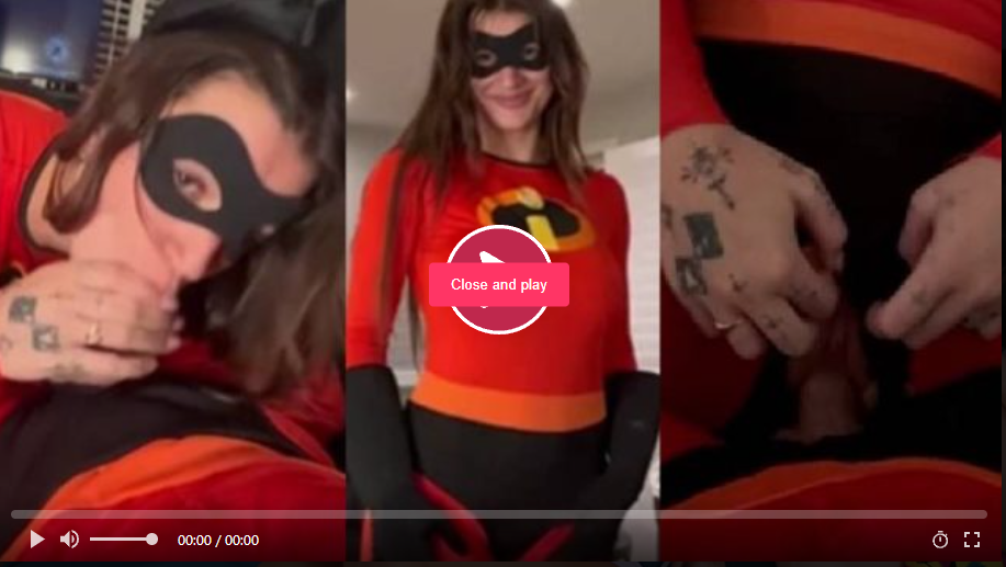 Arikytsya Elastigirl Sucking A Hard Cock – Sex Tape