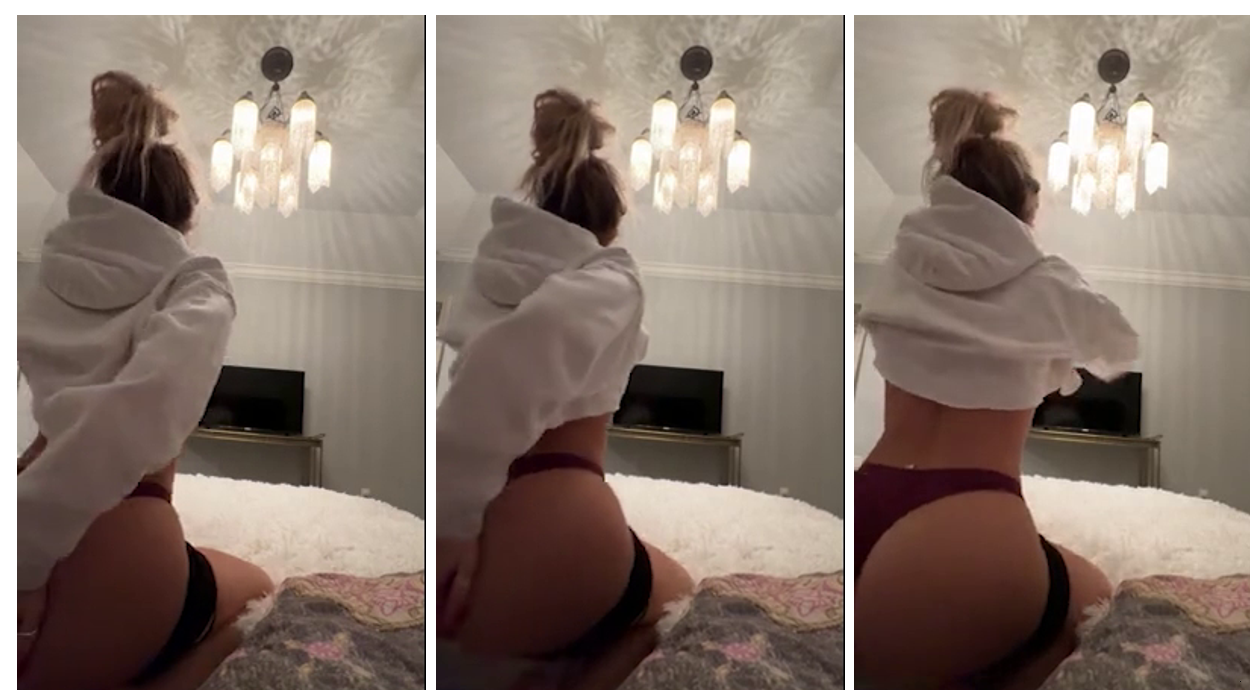 Breckie Hill Hot Ass Teasing