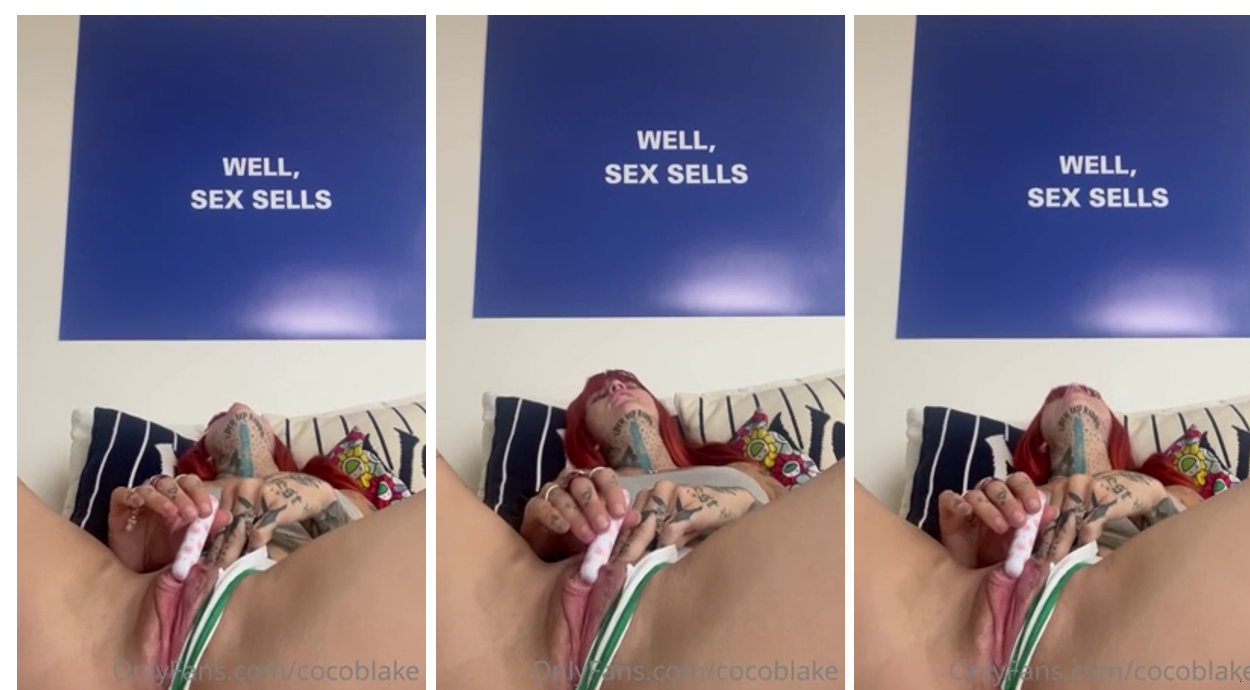 Coco Blake Vibrator Moaning